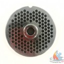 Grille inox trous de 6 mm N° 8 