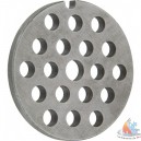 Grille inox trous de 6 mm N° 8 