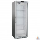 Armoire vitrée frigorifique inox ventilée 400L 626X740XH1925