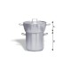 Haut de Couscoussier bombé inox D40XH20CM  20L