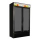 Vitrine 2 porte positive ventilée 780 Lt 1120x595xh2100