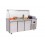 Saladette NON tropicalisé 3 portes vitre droite 465 litres 1795xp700xh1375