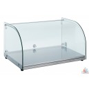 Vitrine neutre vitre bombée 45 litres 554X376XH376