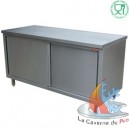 Table central sur armoire, portes coullissantes 1500x600xh880/900