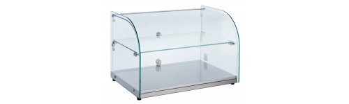 Vitrine  neutre en verre pour buffet