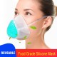 Masque de protection Silicone + 10 fitres N95