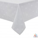 Serviettes blanches en coton motif feuille de lierre 10 pièces