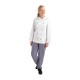 Veste blanc manche longue à bouton de cuisine mixte Cool Vent Chef Works  6 TAILLES