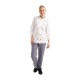 Veste blanc manche longue à bouton de cuisine mixte Cool Vent Chef Works  6 TAILLES