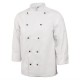 Veste blanc manche longue à bouton de cuisine mixte Cool Vent Chef Works  6 TAILLES