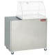 Vitrine chauffante, bain-marie 2GN 1/1 695x602xh680mm