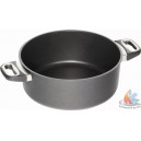 Sauteuse av 2 poignées en fonte d'aluminium Ø 20xh8 cm