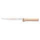 Couteau chef  brun pour viande cuite par 3