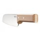 Couteau chef  brun pour viande cuite par 3