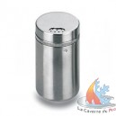 Saupoudreuse inox gros débit 13 cm