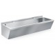 Lavabo inox 1200x425xh165mm