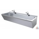 Lavabo inox 1200x425xh165mm