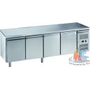 Ensemble table frigorifique 2 portes GN 1/1, 260 litres