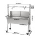 Grill Rotatif Barbecue Charbon/bois 60 Kg  électrique 25 W  