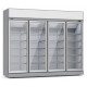 Armoire 4 porte a boissons  noir ou blanc 2060L 2508x710xh2092