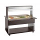 Buffet self service réfrigéré cap 4 GN1/1 1495X1250H1520 2 couleurs