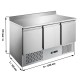 TABLE FRIGO. COMPACT 3 PORTES GN1/1 380L