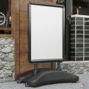 Porte menu avec pied A3 33cx25xh139 cm