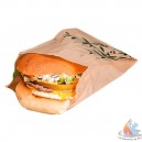 SACHET POUR SANDWICH - PAPIER CRISTAL 14+7x22 CM. TRANSPARENT PAPIER 