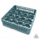 Rehausse Casier &agrave; 16 compartiments verres - L50xP50xH4.5cm 