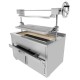 Grill Rotatif Barbecue Charbon/bois 60 Kg  électrique 25 W  