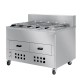 Gril au charbon de bois/grilleur pour poulet avec 5 brochettes  1200 x 900 x 1100 mm