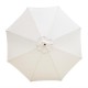 Parasol ronde écru Ø  2,5XH 2330 mm