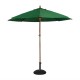 Parasol ronde écru Ø  2,5XH 2330 mm