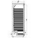 ARMOIRE CONG.STATIQUE 600L. EXT. BLANC