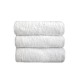 Tapis de bain blanc coton 50x70 cm