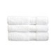 Tapis de bain blanc coton 50x70 cm