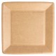 Assiettes carrées  Biodégradable 245gr Ø 23x23 cm 400p