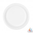 Assiette plate porcelaine blanc Ø 23 mm par 12 pieces