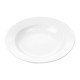 Assiette plate porcelaine blanc Ø 23 mm par 12 pieces