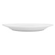 Assiette plate porcelaine blanc Ø 23 mm par 12 pieces