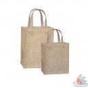 Sacs de jute avec anses L11xP10xhH33 cm