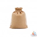 Sacs de jute avec anses L12xP10xhH15 cm par 10 