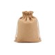 Sacs de jute avec anses L12xP10xhH15 cm par 10 