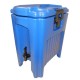 Distributeur à boissons isotherme 20 litres bleu ou marron 