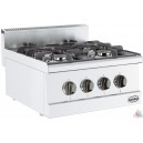 Cuisinière 2 feux gaz 2/3.25kw 400x600xh300 mm