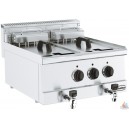 FRITEUSE GAZ 2 CUVES DE 8 LITRES -TOP-