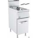 FRITEUSE GAZ 2 CUVES 7 LITRES SUR ARMOIRE