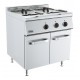 Friteuse électrique 2 cuves de 18 litres  L800xP700xh850/920 mm