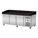 TABLE FRIGO 2 P.600x400 + 3 TIR. NEUTRES