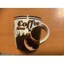 Tasses decor café 300ml vendu par 6